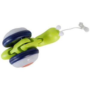 حلزون موزیکال طناب دار سبز pull - along snail toy -اسباب بازی